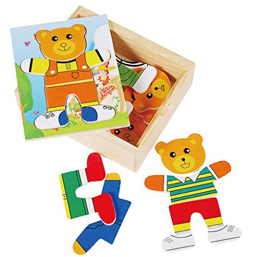 Childrens Bois Ours Mix & Match Dress-up Tenues...