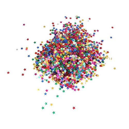 Mullticolore Etoile Confettis Décoration de Tab...