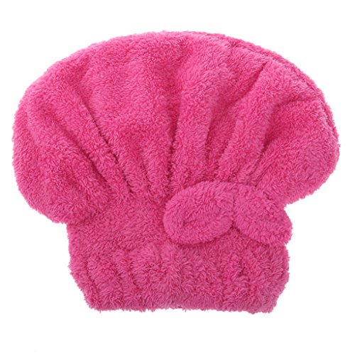 Chapeau Cheveux de Bouche Bain Cheveux Serviett...