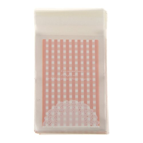 100pcs Sachet de Biscuit Pochette de Bonbons Au...
