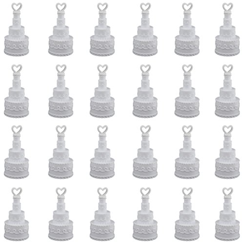 24pcs Gâteau Bouteilles de Bulles Décoration de Table Mariage 0716894739796 Générique