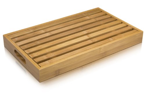cookado.de Cookado - Planche à pain avec Grille Ramasse-miettes en bois 0717029311320 (0717029311320)