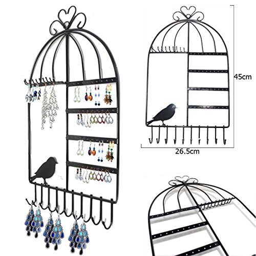 Aution House Support à bijoux en forme de cage ...