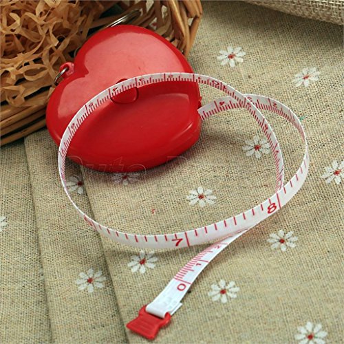 (tm) en forme de coeur sur mesure ruler mesure ...