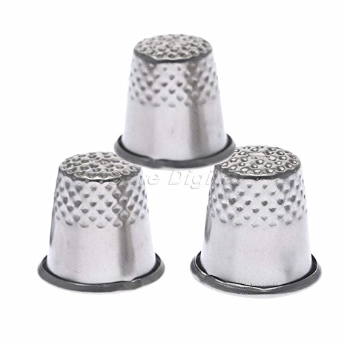 (tm) 3pcs mšštal sewing tailor finger protector...