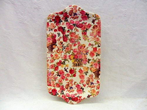 Motif chérubins en chintz Plaque Sandwich