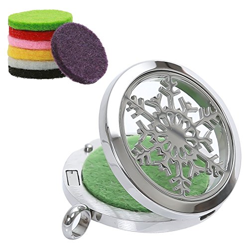 iHome&iLife Femme Collier Avec Pendentif Aromat...