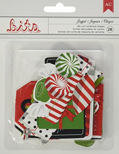 Deck The Halls Bits Cardstock Die-Cuts 28/Pkg-J...