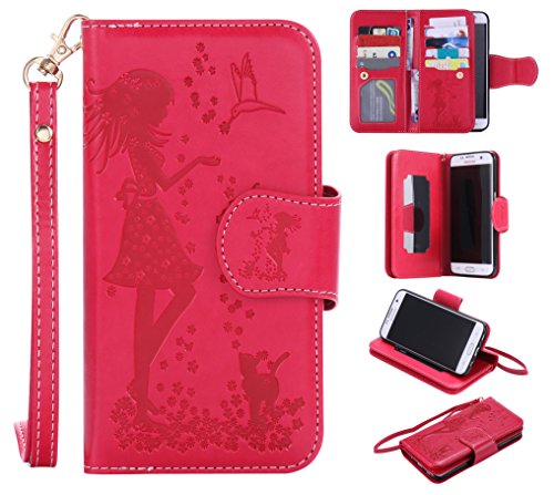 Galaxy s7 edge slim etui coque pu pour samsung ...