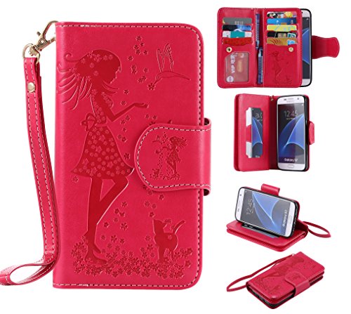 Galaxy s7 slim etui coque pu pour samsung galax...