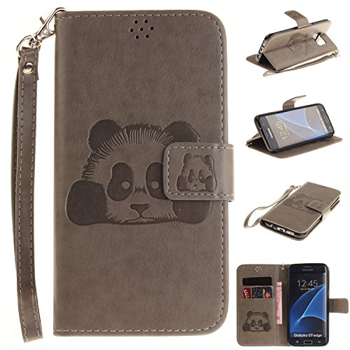 Galaxy s7 edge slim etui coque pu pour samsung ...