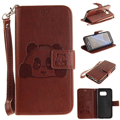 Galaxy s7 edge slim etui coque pu pour samsung ...