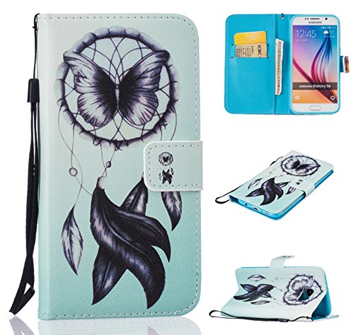 Etui pour galaxy s7 edge, portefeuille wallet h...