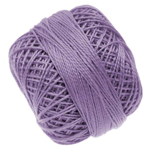 Fil de coton perlé taille 8 - Lavande - bobine ...