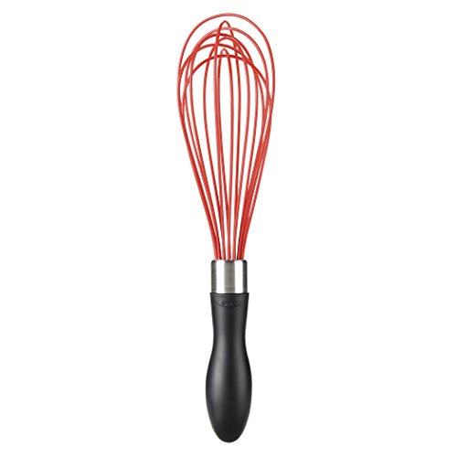 1244780 fouet rouge silicone 28 cm