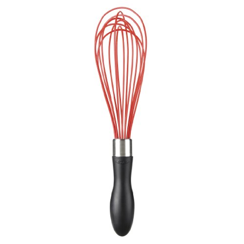 1253280 fouet rouge silicone 23 cm