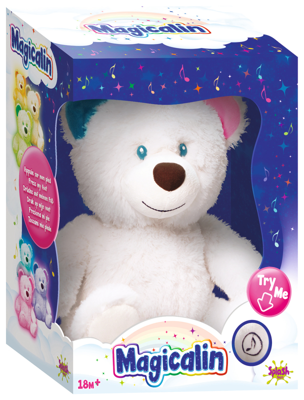 OURS PELUCHE 40CM MAGICALIN Splash toys