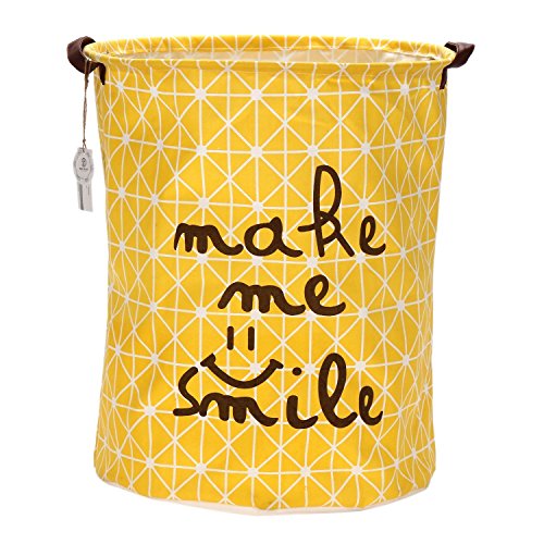 Motif géométrique pliable laundry hamper cotton...