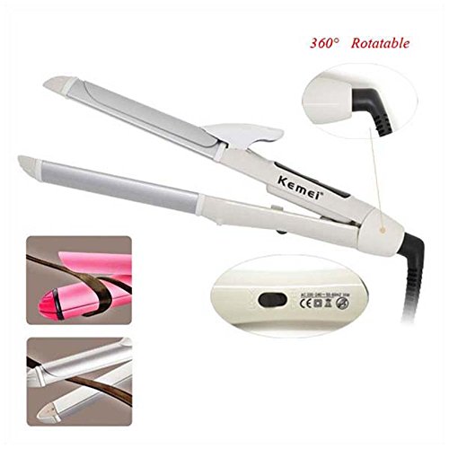 pyrios (TM) km-1055 2 en 1 fer à lisser fer à f...