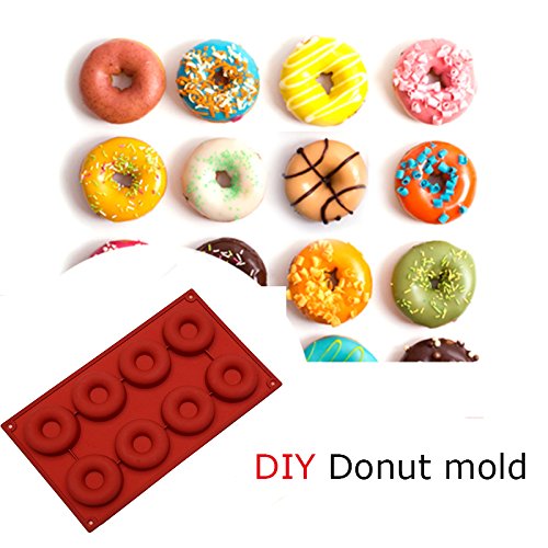 wrone (TM) 8 cavité beignet donut Outil Moule à...