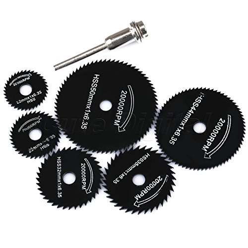 tysum (TM) Lot de 6 mini lames de scie circulai...