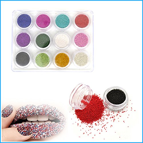 pyrty (TM) 12 couleurs 3D Nail Décoration Cavia...