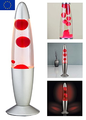 Lava lampe - Lampe à Lave bulles rouges