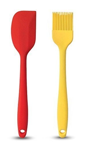 1 Pack Silicone: Spatule et Pinceau (couleur as...