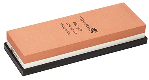 Pierre à aiguiser double face 18 cm