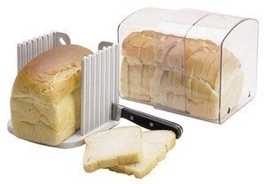 Breadkeeper Avec Un Guide De Coupe Pour Stocker...