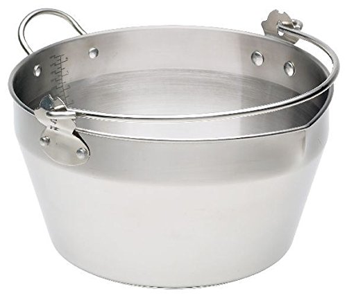 8Ltr Acier Inoxydable Confiture / Maslin Pan