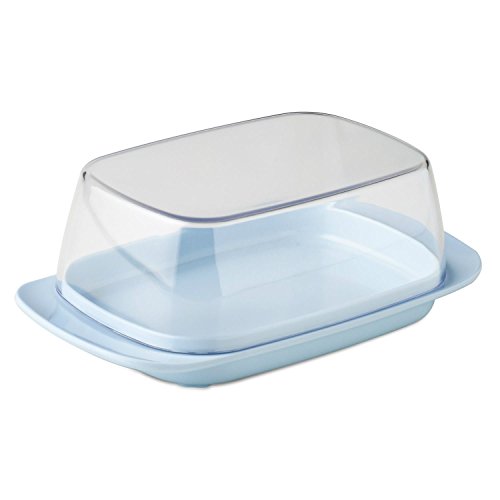 Beurrier rétro bleu détient le beurre 250g