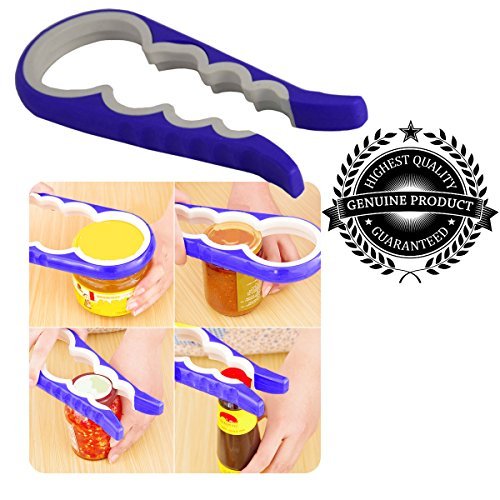 Kitchen Krush Jar Opener Bottle Opener Can Opener Mobility Aids Grip For Seniors Rheumatoid Arthritis Products Lid Twist Off Gripper For Arthritis Hands Any Size Grip Quality Kitchen Gadgets and Tools Set code EAN 0722589152665 