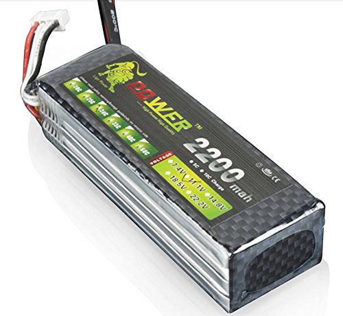 hensych Lion Power Batterie Lipo 3S 11.1 V 2200...