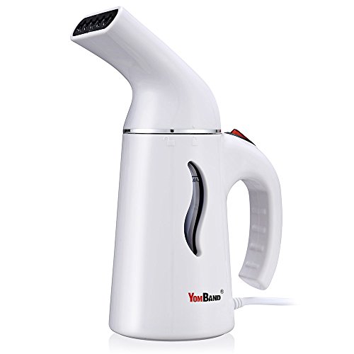 YomBand Défroisseur de Voyage, YOMBAND Garment Steamer Portable Clothes Handheld Fabric Steamers with Fast Heat-up, 100ml Capacity Perfect for Home and Travel 0723576021520 (0723576021520)