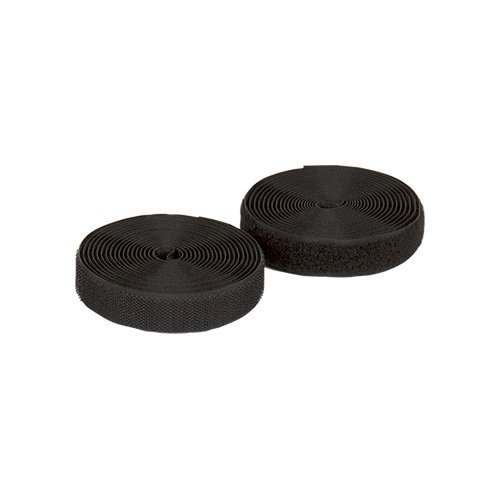 Erhard-Trading Erhard de Trading 78387 bande Velcro pour coudre Rouleau de 3 m largeur 20 mm noir 0723905783877 (0723905783877)