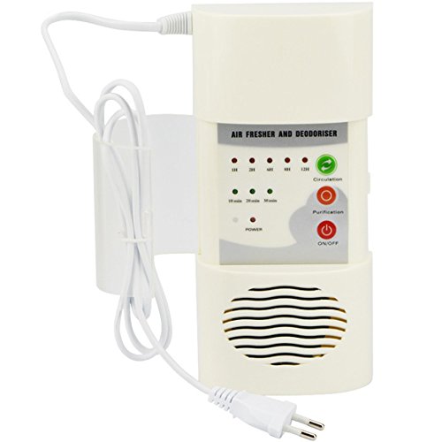 ATWFS Air Ozonizer Air Purifier For Home Air Fresher & Deodorizer Ozone Ionizer Generator Sterilization Germicidal Filter Disinfection Clean Room 0724500808279 (0724500808279)