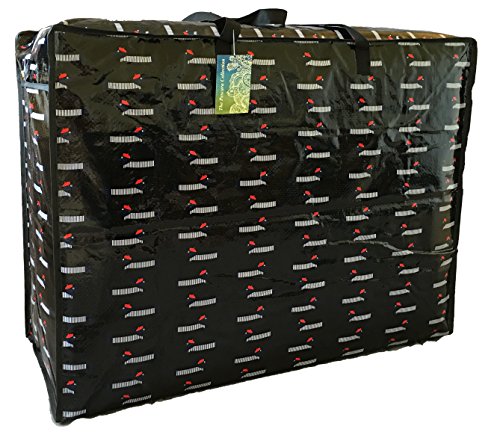 Super grand sac de rangement noir de 115 litres...