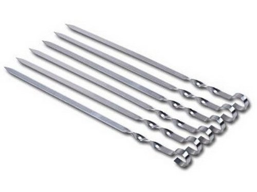 Liko Schampura lot de 6 pics à brochettes anguleux 60 cm code EAN 0726670679093 