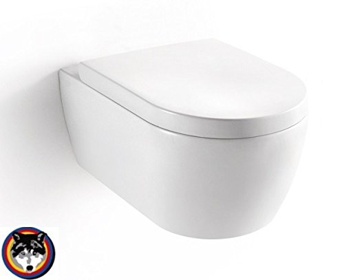 Sterling Design toilette wc suspendu mural revêtement nano + softclose takeoff 0726682290279 (0726682290279)