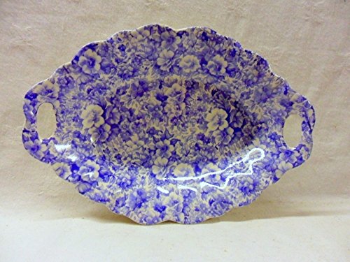 Bleu Olde England Plat à servir