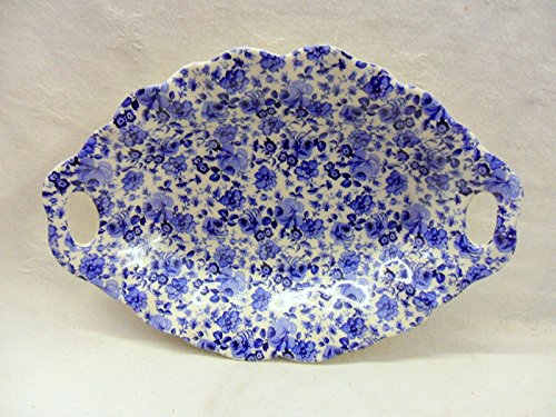 Bleu Rose Plat à servir