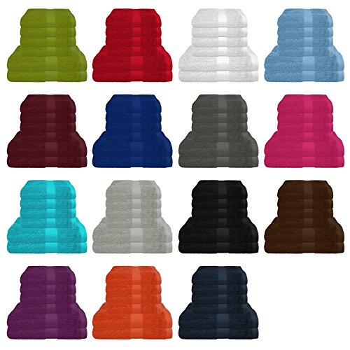 6 pièces/8 pièces serviette/serviette de douche...