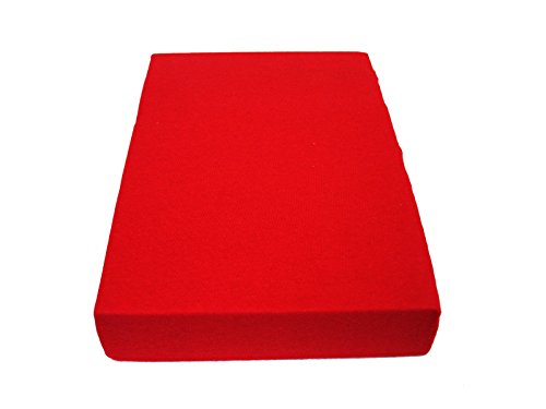 Müskaan Jersey Drap-housse en jersey Drap Housse, rouge, 140 x 200 - 160 x 200 cm code EAN 0727612252985 