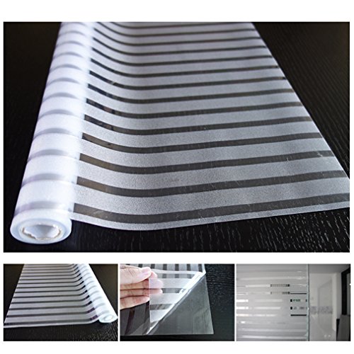 ARUHE 90 x 200 cm film electrostatique vitre film fenêtre fleur sans colle film intimité film adhésif vitrage vitre film autocollant fenêtre f code EAN 0727670103113 