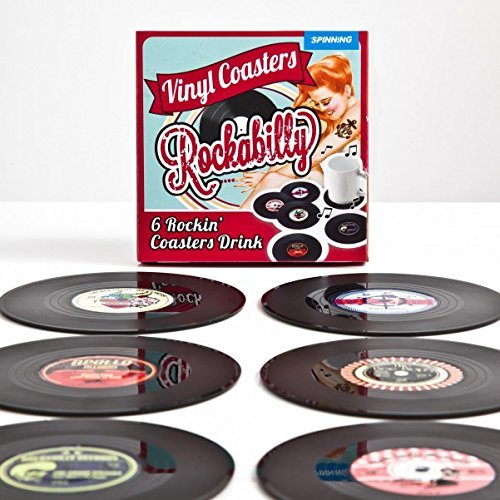 6pcs sous-verres disques vinyles 0727670331127 ZLCM 6pcs sous-verres disques vinyles 0727670331127 ZLCM