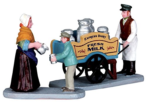 Vendeur de lait - milk vendor, set of 2 cod 32151
