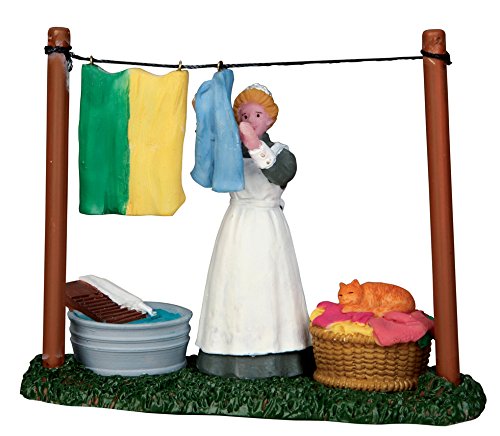 Lavandière - laundry day cod 52356 village crèche 0728162523563 Lemax Lavandière - laundry day cod 52356 village crèche 0728162523563 Lemax