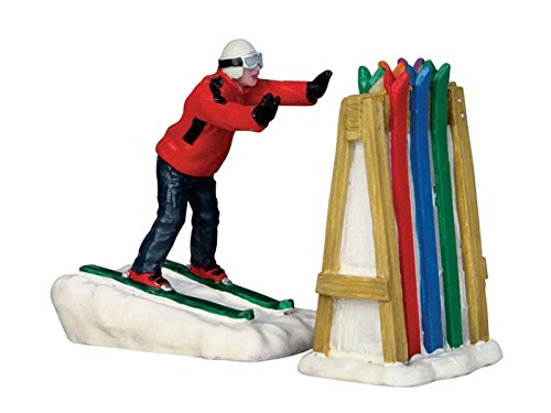 Chute avec les ski - ski rack disaster, set of ...