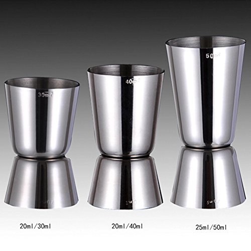 20ml/30ml double mesure spirit measuring cup po...